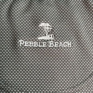 Pebble Beach men’s XL golf polo with KickOff Charity Goof Classic Logo